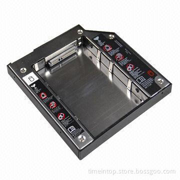2nd Optical Bay Hard Drive Enclosure HDD Caddy for 2.5-inch Universal CD/DVD-ROM